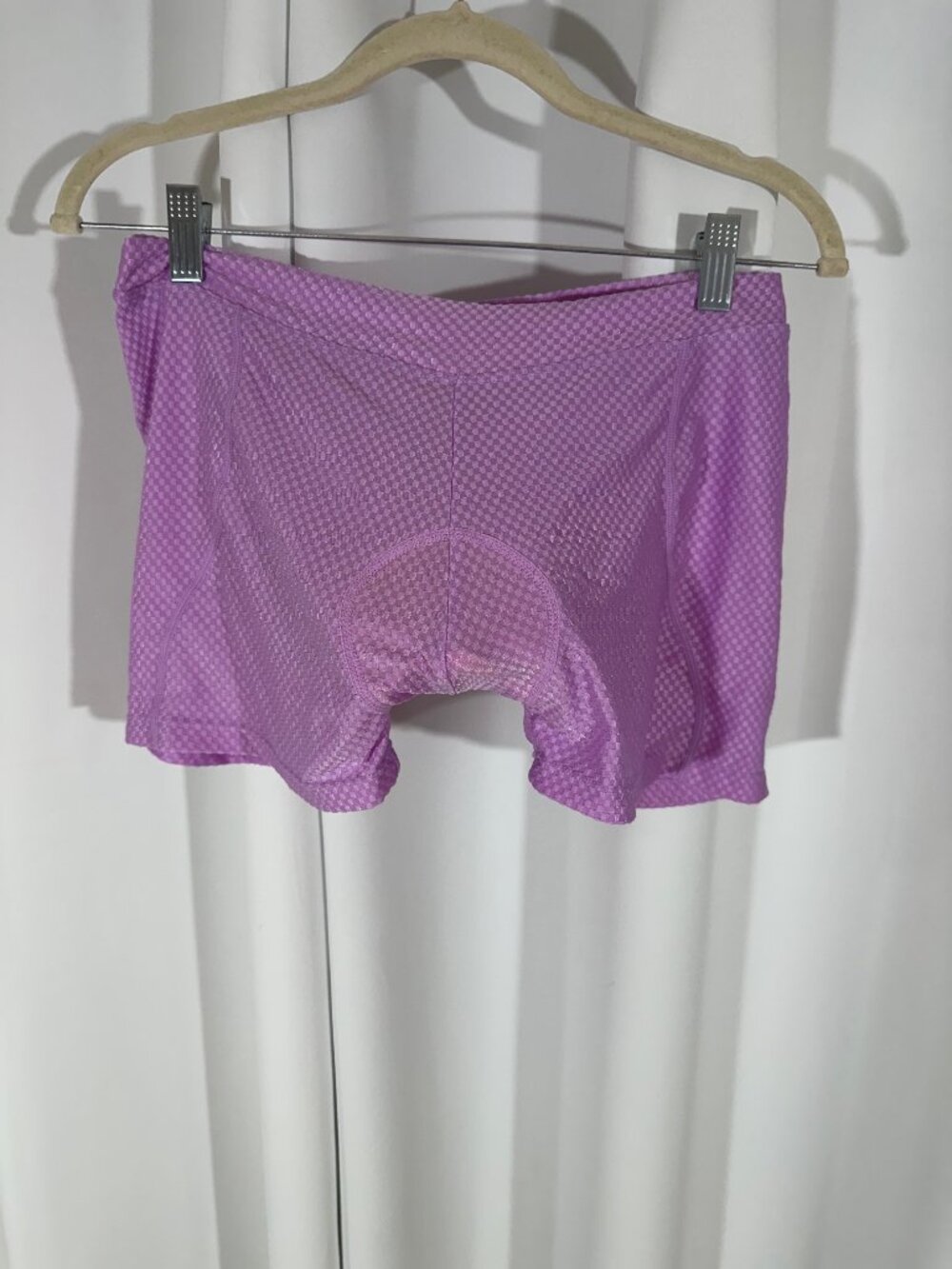 Women's Purple Padded Cycling Shorts Size XL Bike Shorts Bicycle